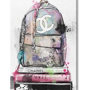 Design District School Of Fashion Canvas Wall Decor